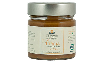 Crema di nocciole e miele e cacao Crema di nocciole e miele e cacao