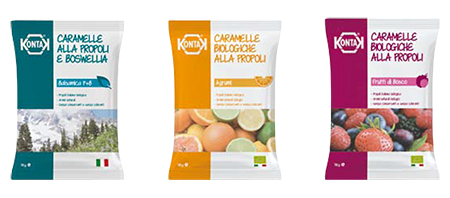 Caramelle alla Propoli Incartate Kontak Caramelle alla Propoli Incartate Kontak