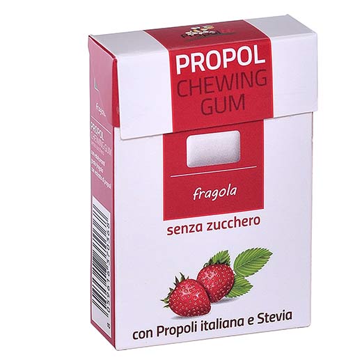 Chewing gum senza zucchero - Fragola e stevia