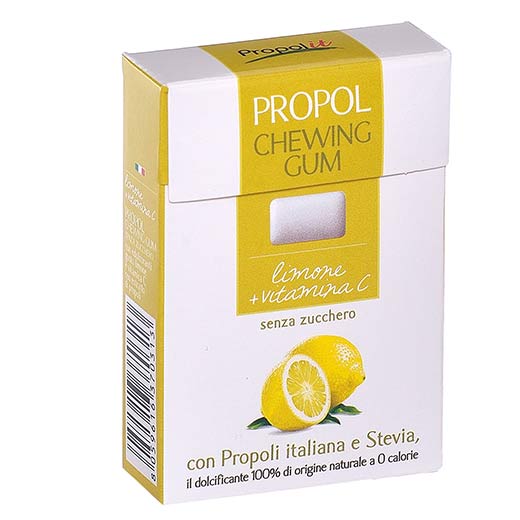 Chewing gum senza zucchero - Limone + Vitamina C
