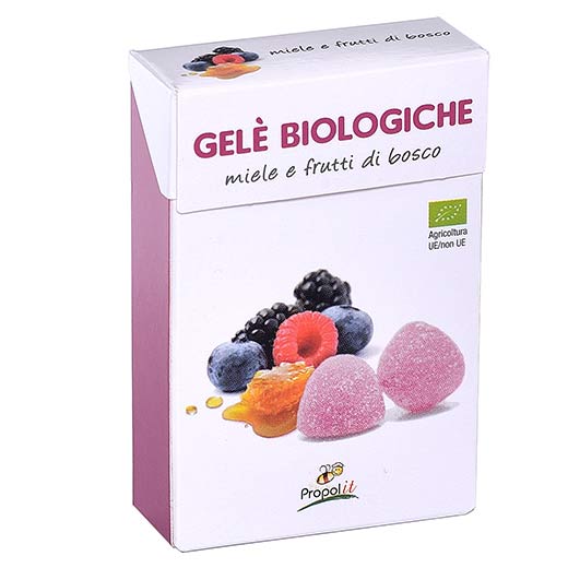 Gelè biologiche - Miele e Frutti di Bosco